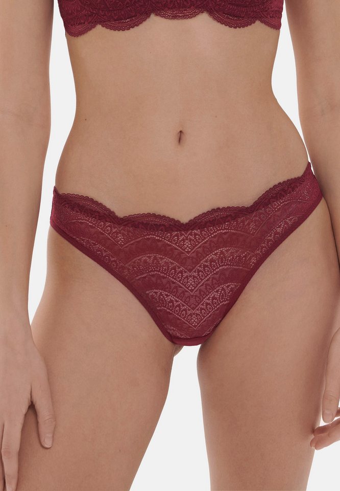 SIMONE PERELE Rioslip Karma (1-St) Rio Slip - Leicht transparent - Mit grafischer Spitze von SIMONE PERELE