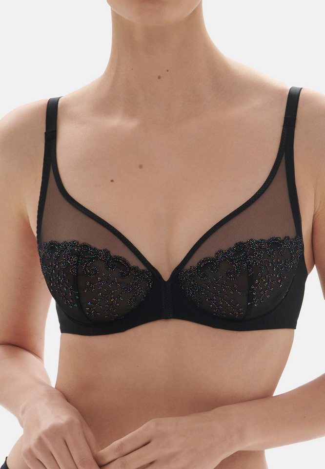 SIMONE PERELE Schalen-BH Délice (1-tlg) Triangel BH - Leicht transparent - Tiefer Mittelsteg von SIMONE PERELE