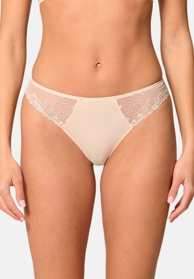 SIMONE PERELE T-String Délice (1-St) String - Leicht transparent - Seitenbereich leicht transparent von SIMONE PERELE