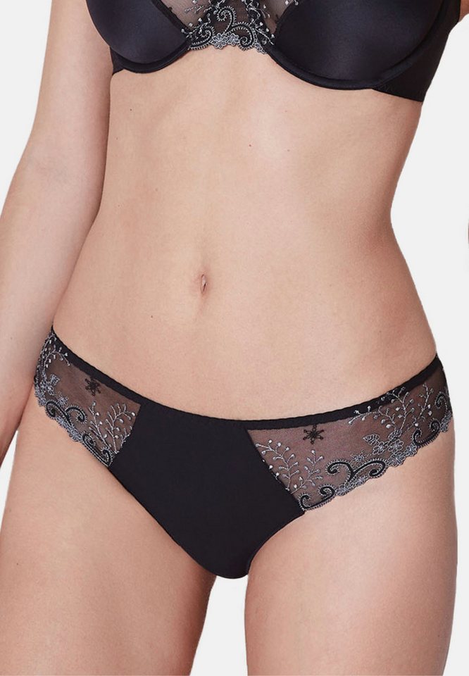 SIMONE PERELE T-String Délice (1-St) String - Leicht transparent - Seitenbereich leicht transparent von SIMONE PERELE