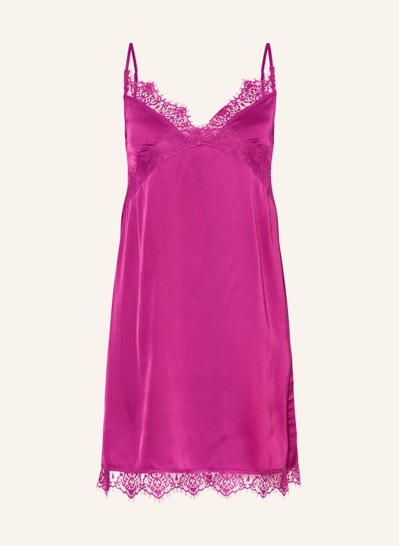 Simone Pérèle Negligé Satin Secrets Aus Satin pink von SIMONE PÉRÈLE