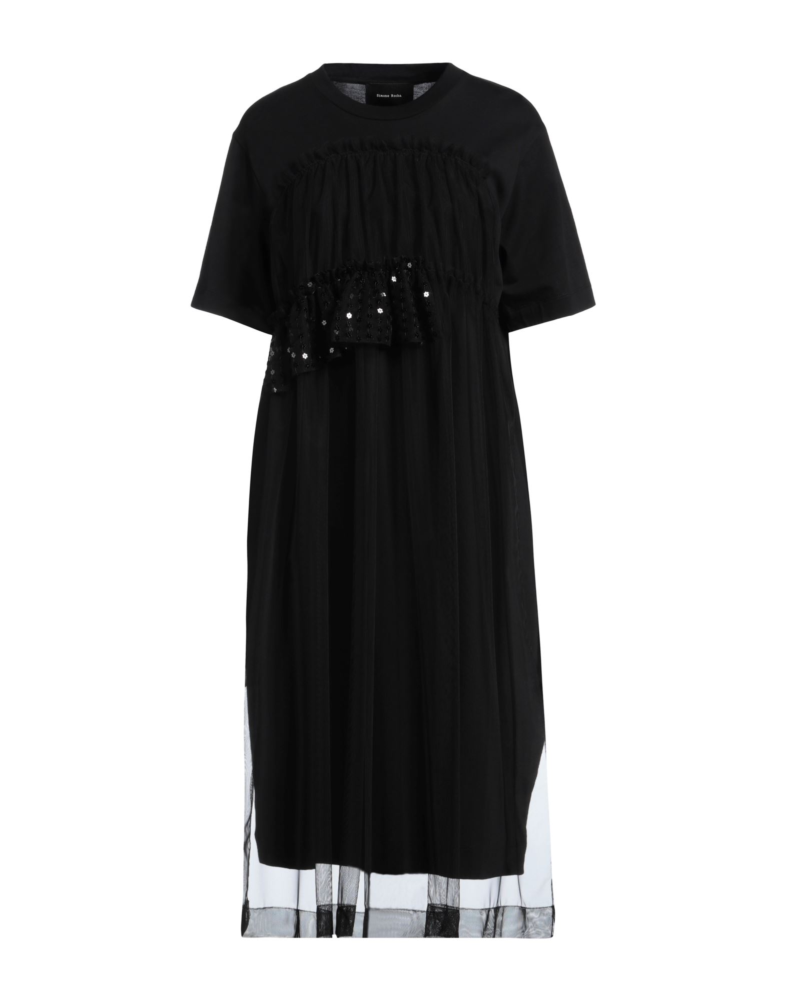 SIMONE ROCHA Midi-kleid Damen Schwarz von SIMONE ROCHA
