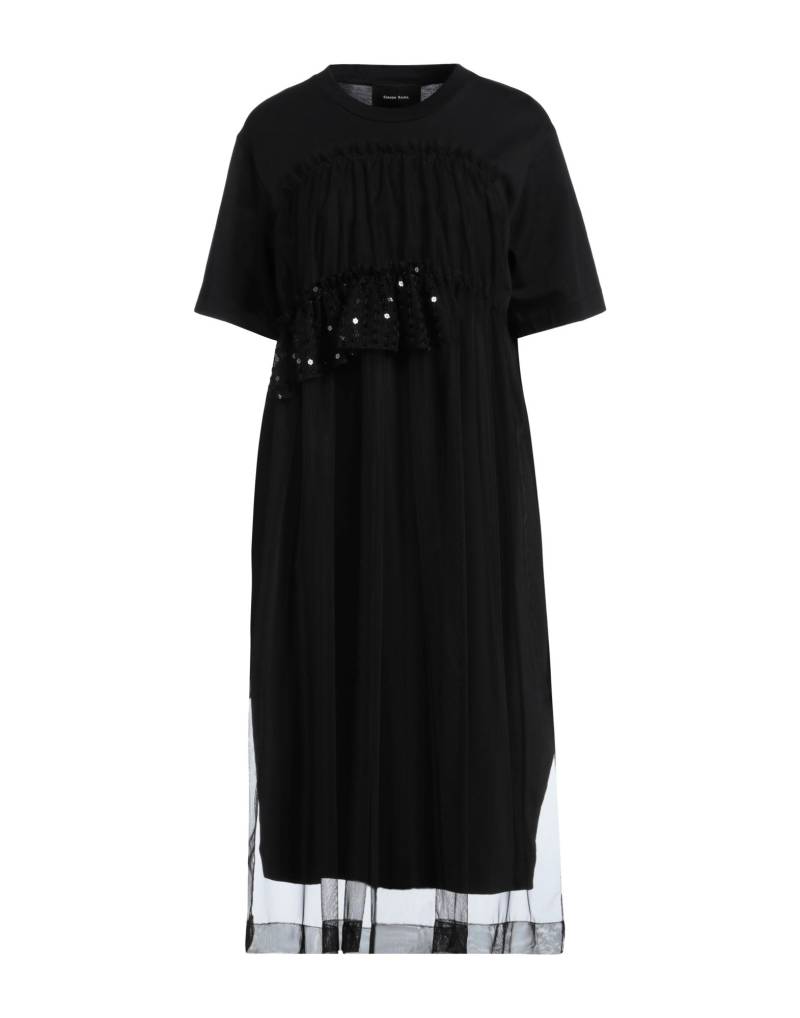 SIMONE ROCHA Midi-kleid Damen Schwarz von SIMONE ROCHA