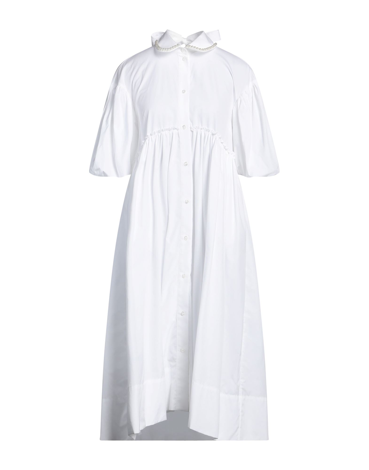SIMONE ROCHA Midi-kleid Damen Weiß SIMONE ROCHA Midi-kleid Damen Weiß von SIMONE ROCHA
