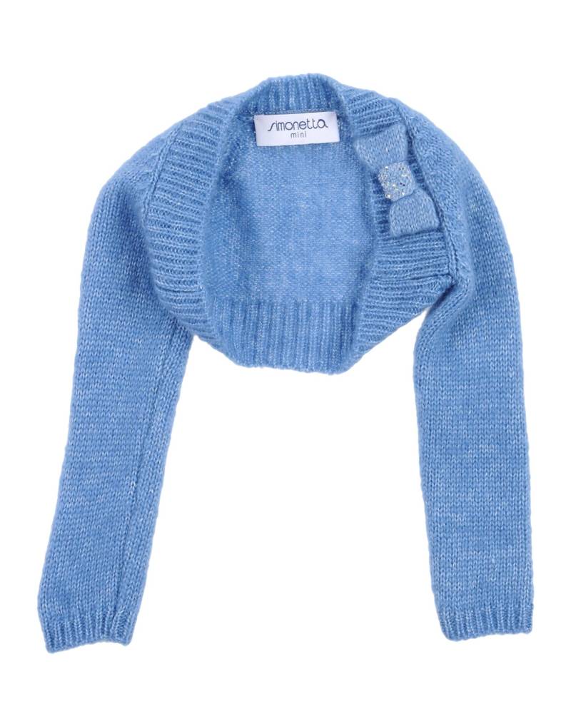 SIMONETTA MINI Wickelpullover Kinder Azurblau von SIMONETTA MINI