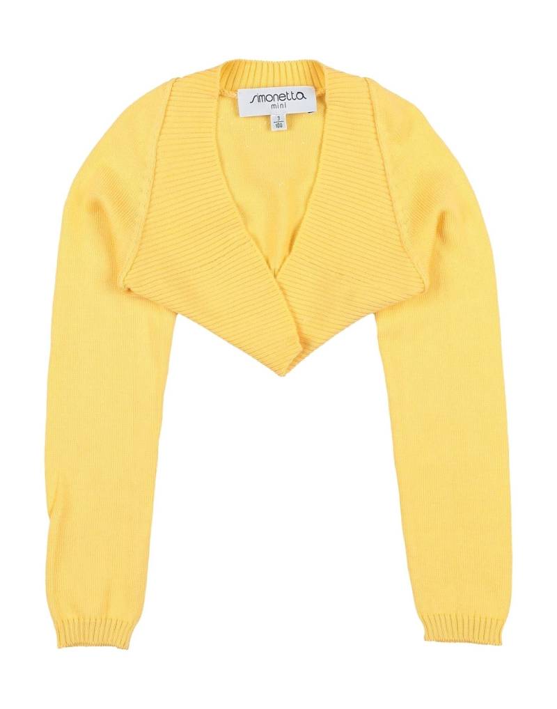 SIMONETTA MINI Wickelpullover Kinder Gelb von SIMONETTA MINI