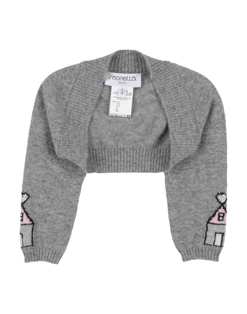 SIMONETTA MINI Wickelpullover Kinder Grau von SIMONETTA MINI