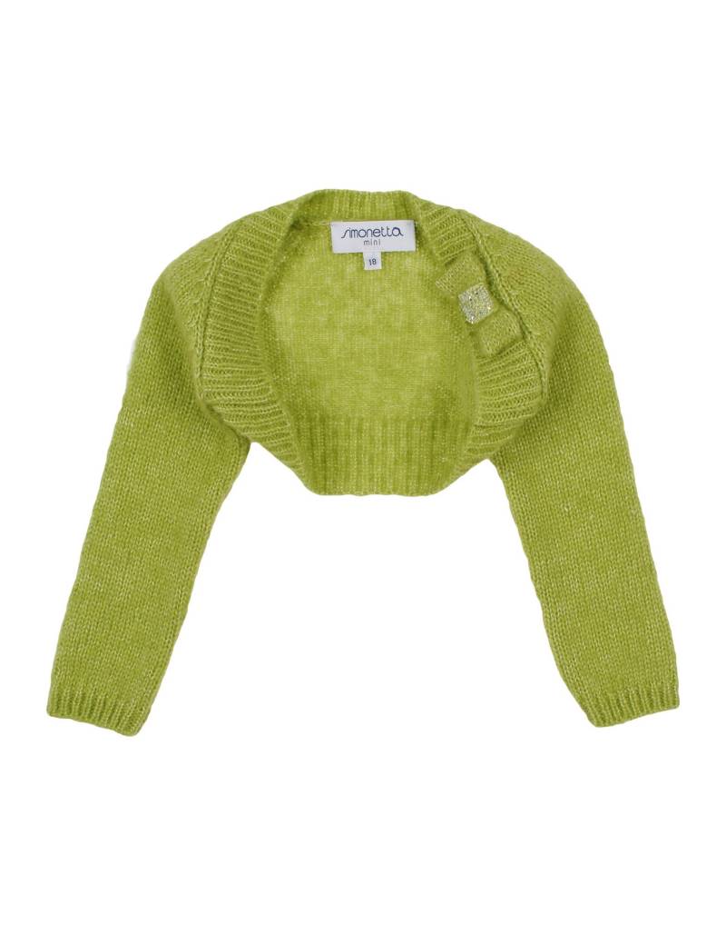 SIMONETTA MINI Wickelpullover Kinder Limettengrün von SIMONETTA MINI