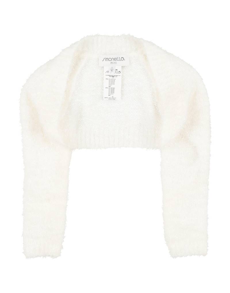 SIMONETTA MINI Wickelpullover Kinder Weiß von SIMONETTA MINI