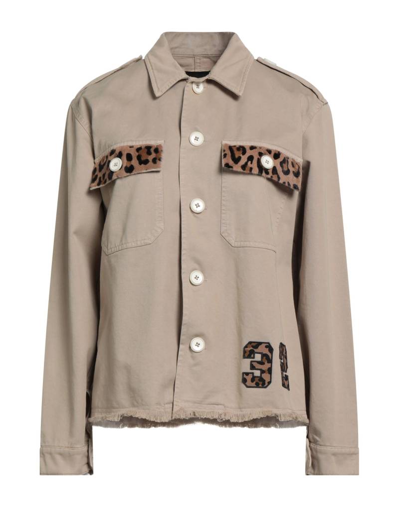 SIMONETTA RAVIZZA Jacke & Anorak Damen Beige von SIMONETTA RAVIZZA