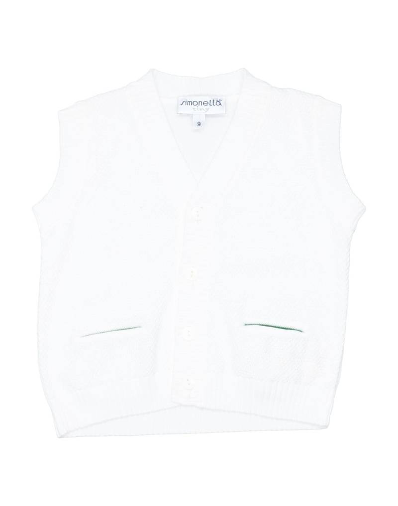 SIMONETTA TINY Strickjacke Kinder Weiß von SIMONETTA TINY