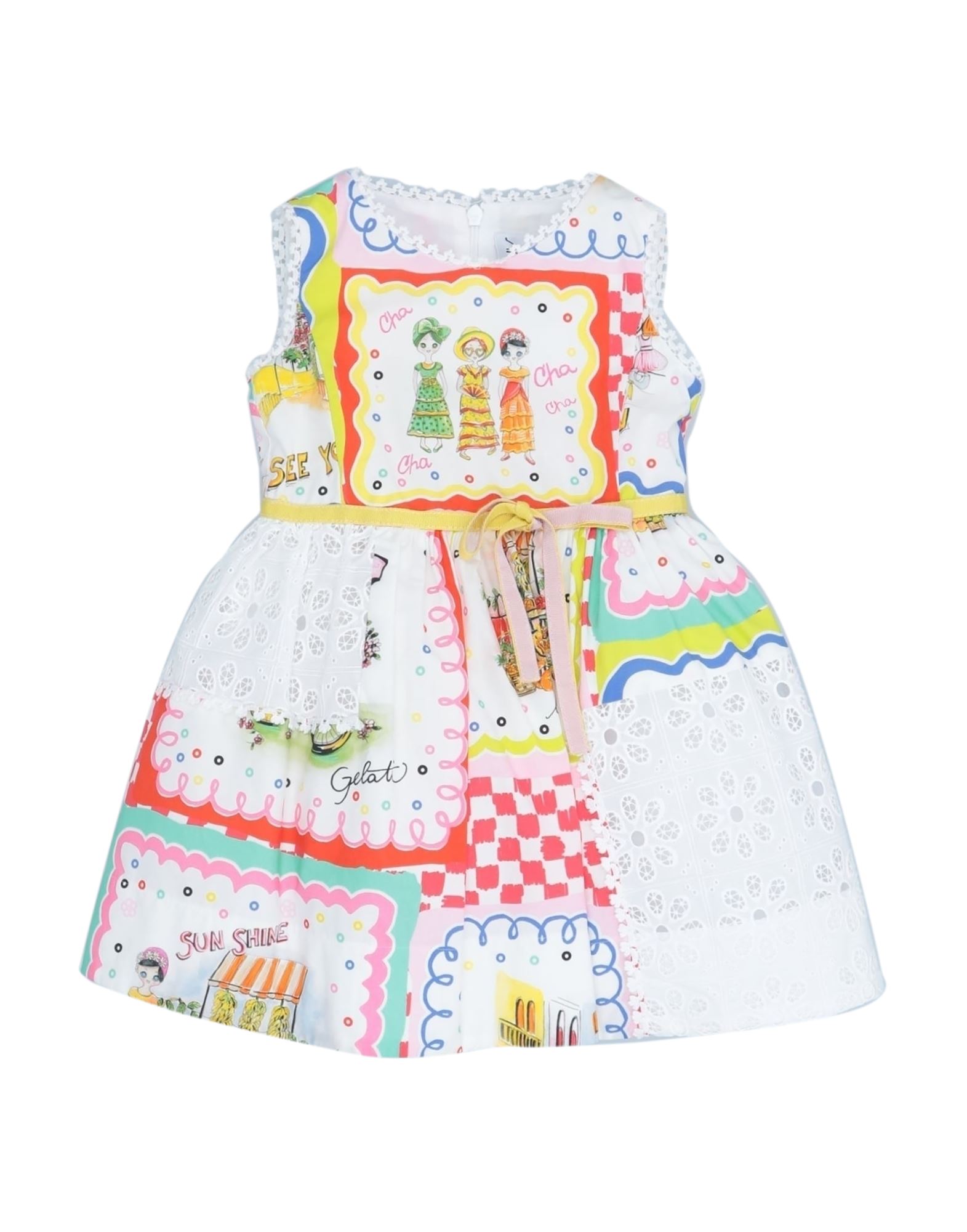 SIMONETTA Babykleid Kinder Weiß von SIMONETTA