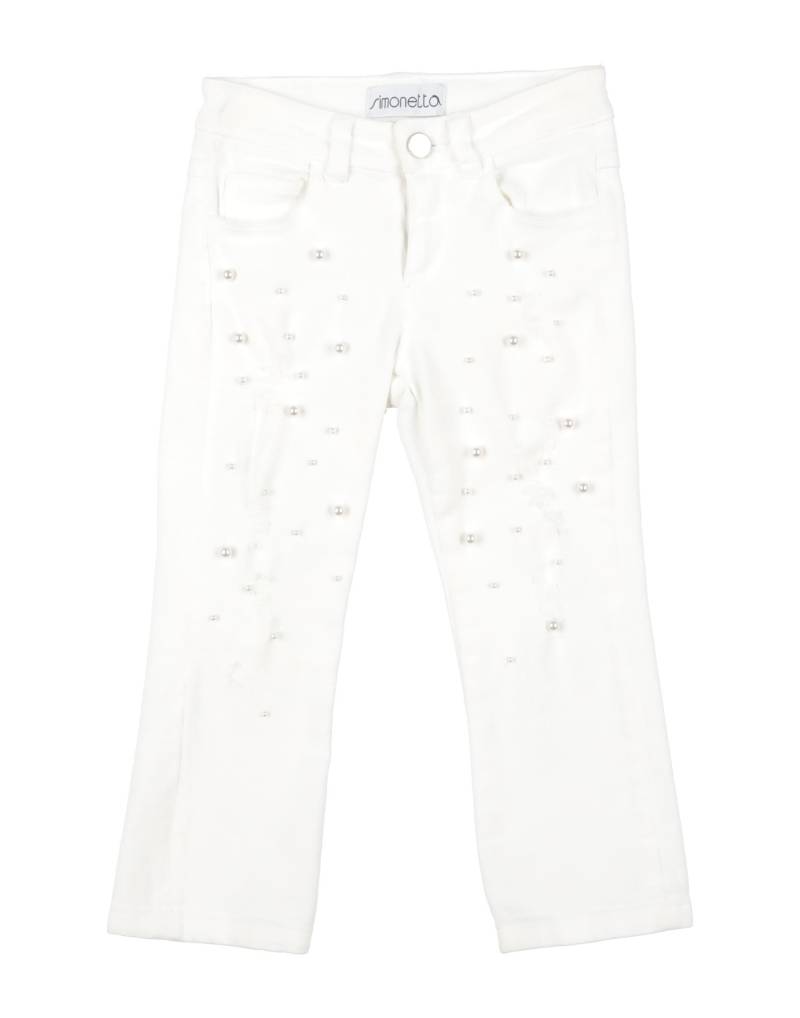 SIMONETTA Jeanshose Kinder Weiß von SIMONETTA