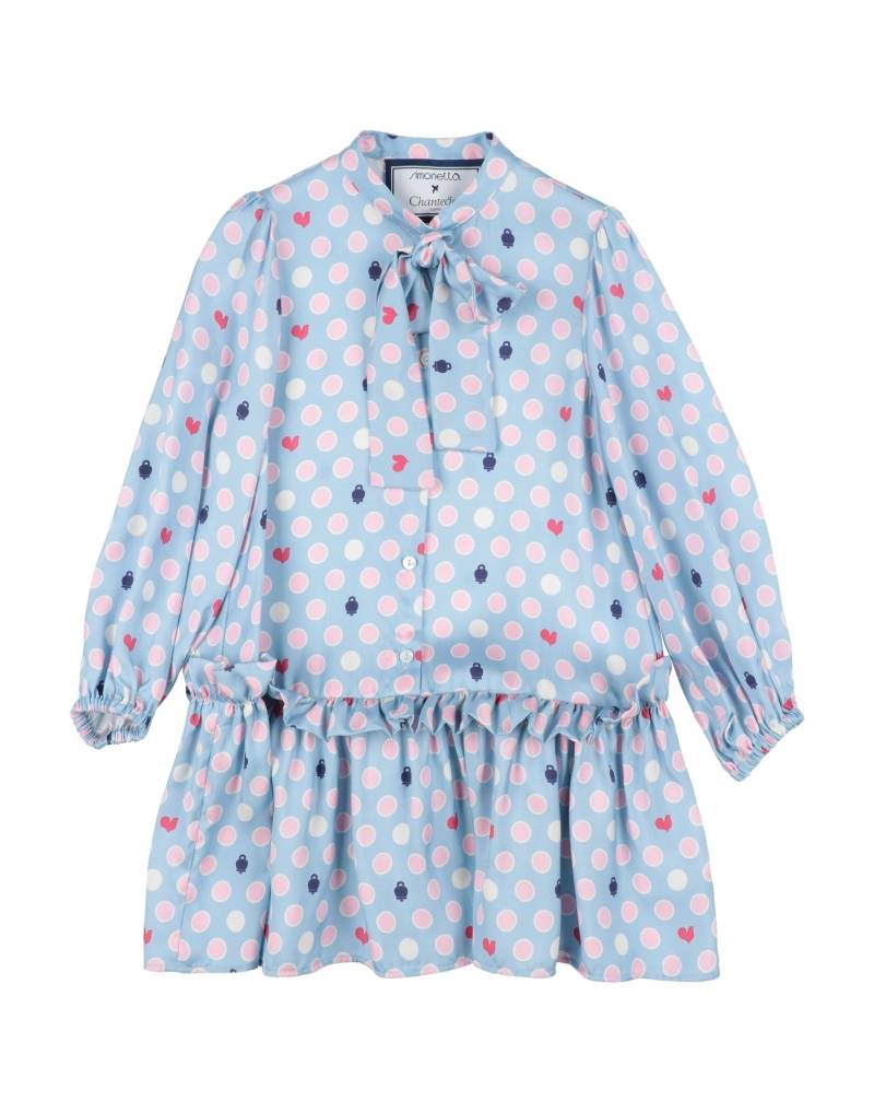 SIMONETTA Kinderkleid Kinder Himmelblau von SIMONETTA