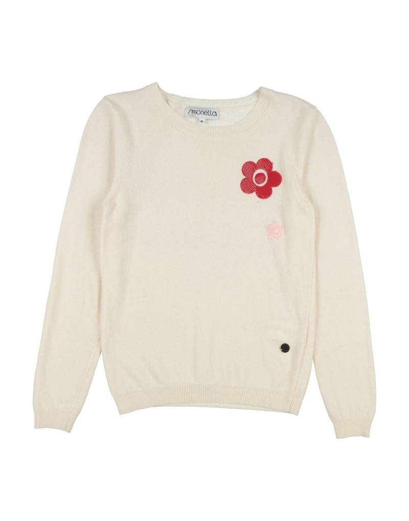 SIMONETTA Pullover Kinder Elfenbein von SIMONETTA
