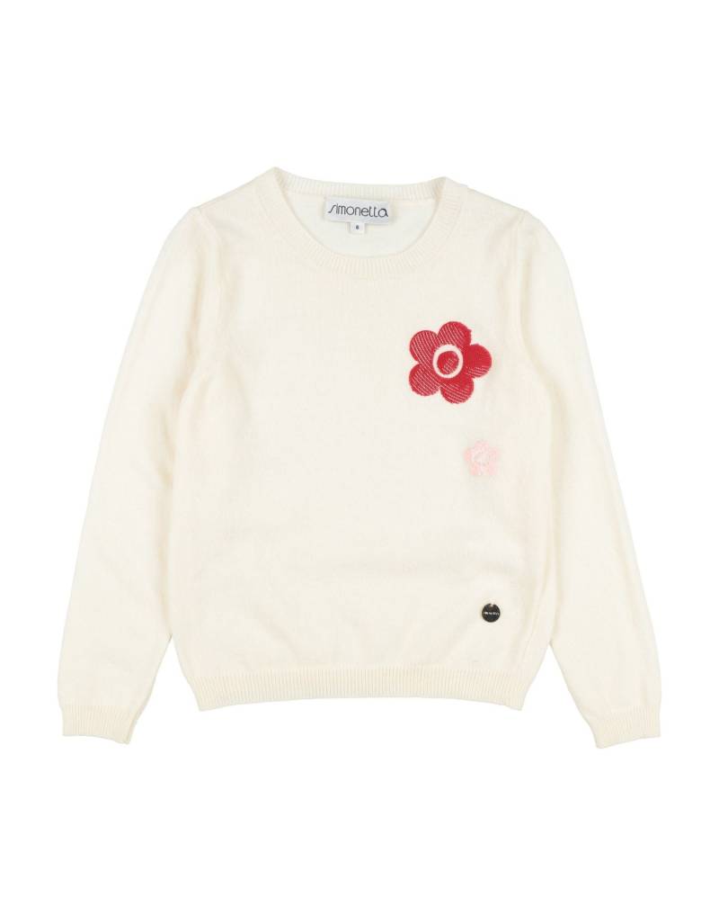SIMONETTA Pullover Kinder Elfenbein von SIMONETTA