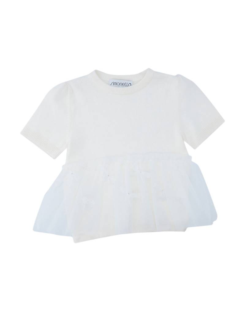 SIMONETTA Pullover Kinder Weiß von SIMONETTA