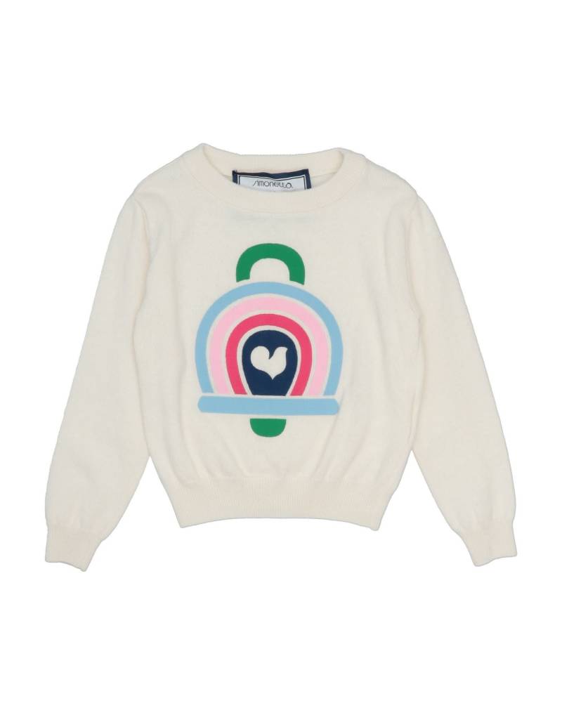 SIMONETTA Pullover Kinder Weiß von SIMONETTA
