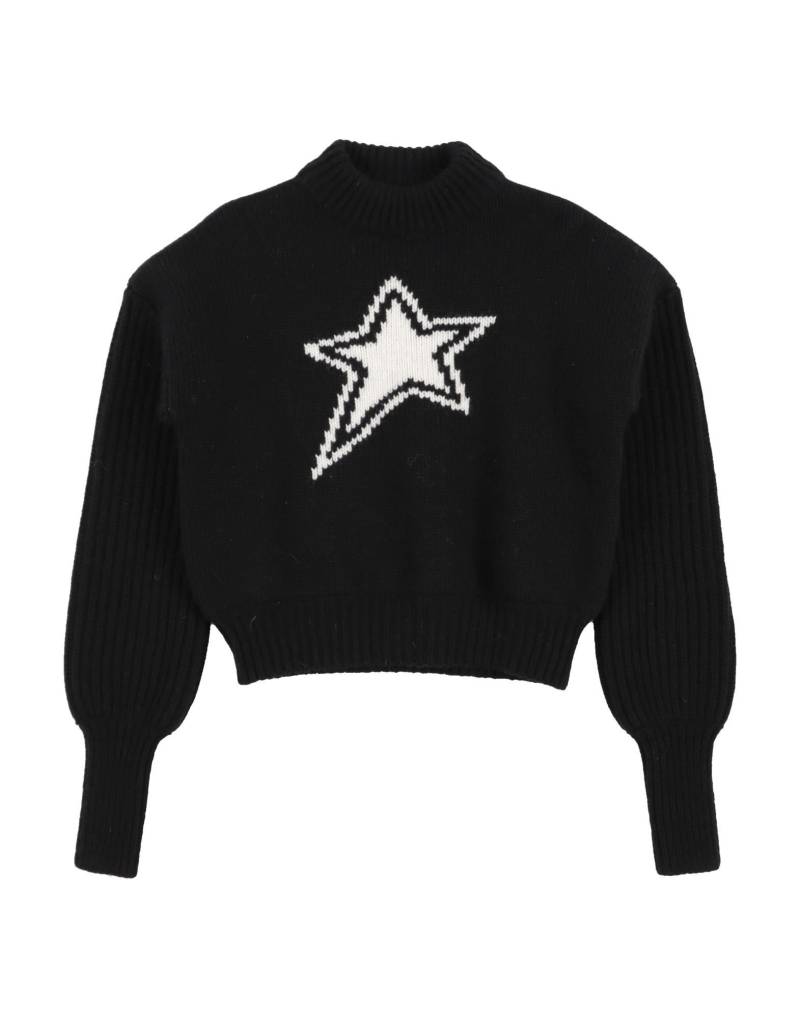 SIMONETTA Rollkragenpullover Kinder Schwarz von SIMONETTA