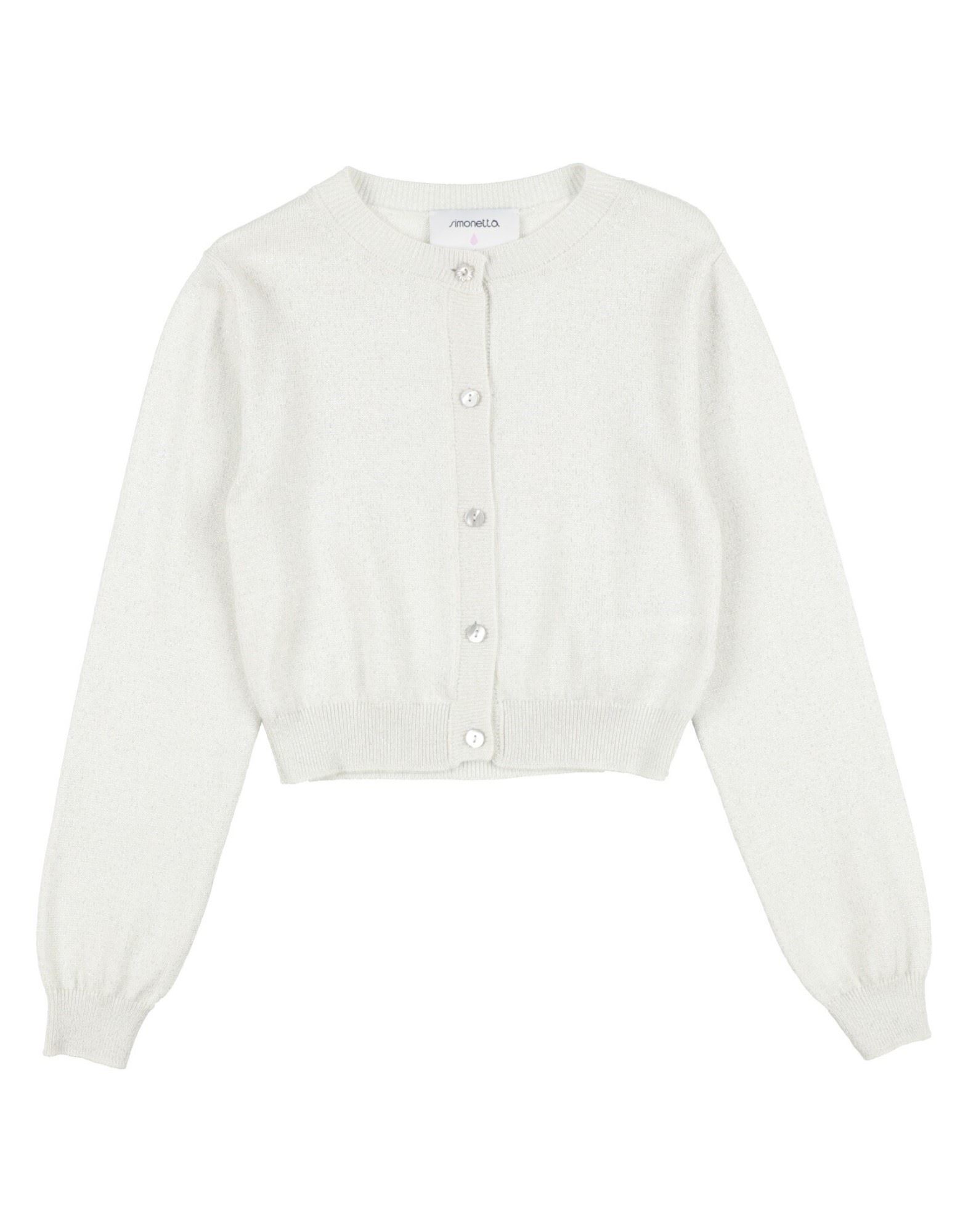 SIMONETTA Strickjacke Kinder Hellgrau von SIMONETTA