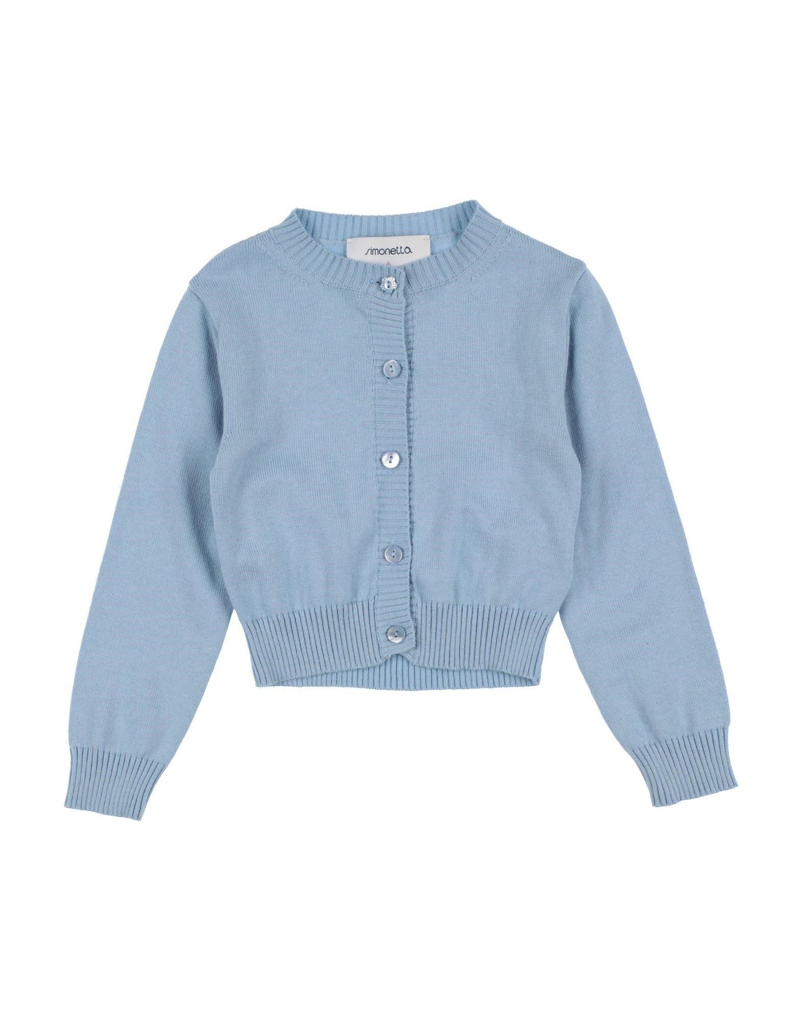 SIMONETTA Strickjacke Kinder Himmelblau von SIMONETTA