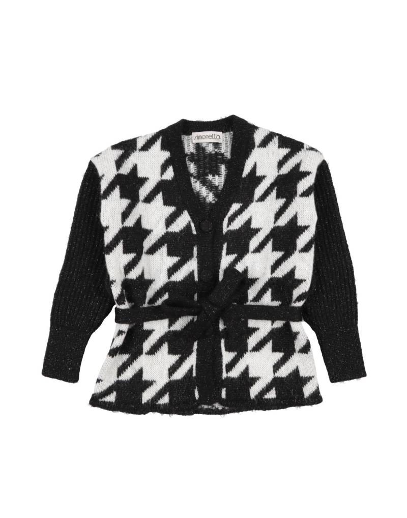 SIMONETTA Strickjacke Kinder Schwarz von SIMONETTA