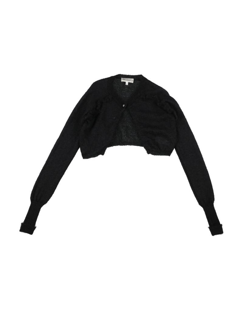 SIMONETTA Strickjacke Kinder Schwarz von SIMONETTA