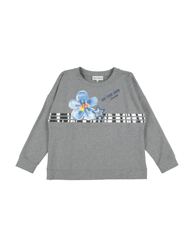 SIMONETTA Sweatshirt Kinder Grau von SIMONETTA