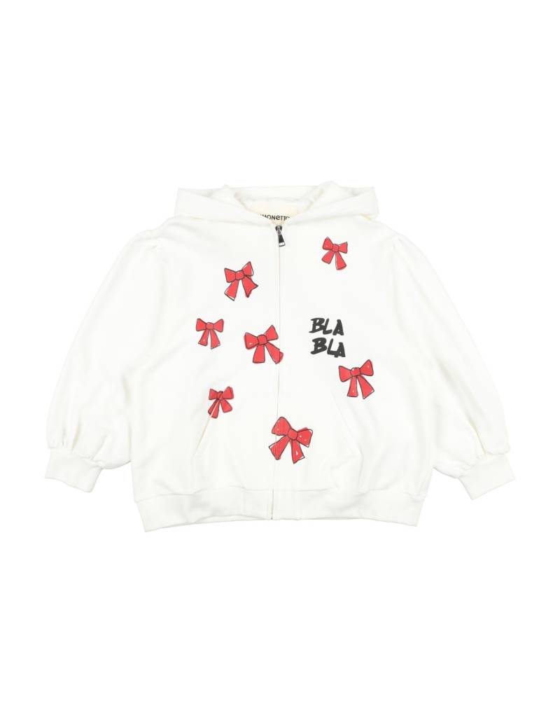 SIMONETTA Sweatshirt Kinder Off white von SIMONETTA