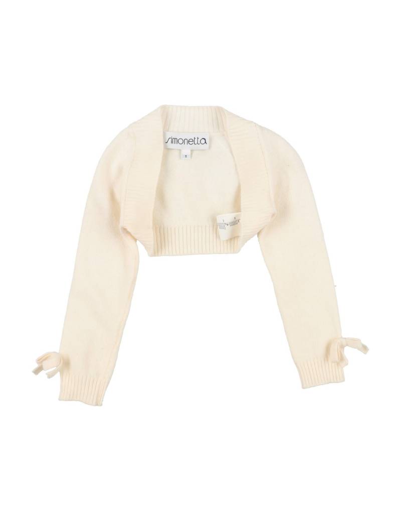 SIMONETTA Wickelpullover Kinder Elfenbein von SIMONETTA