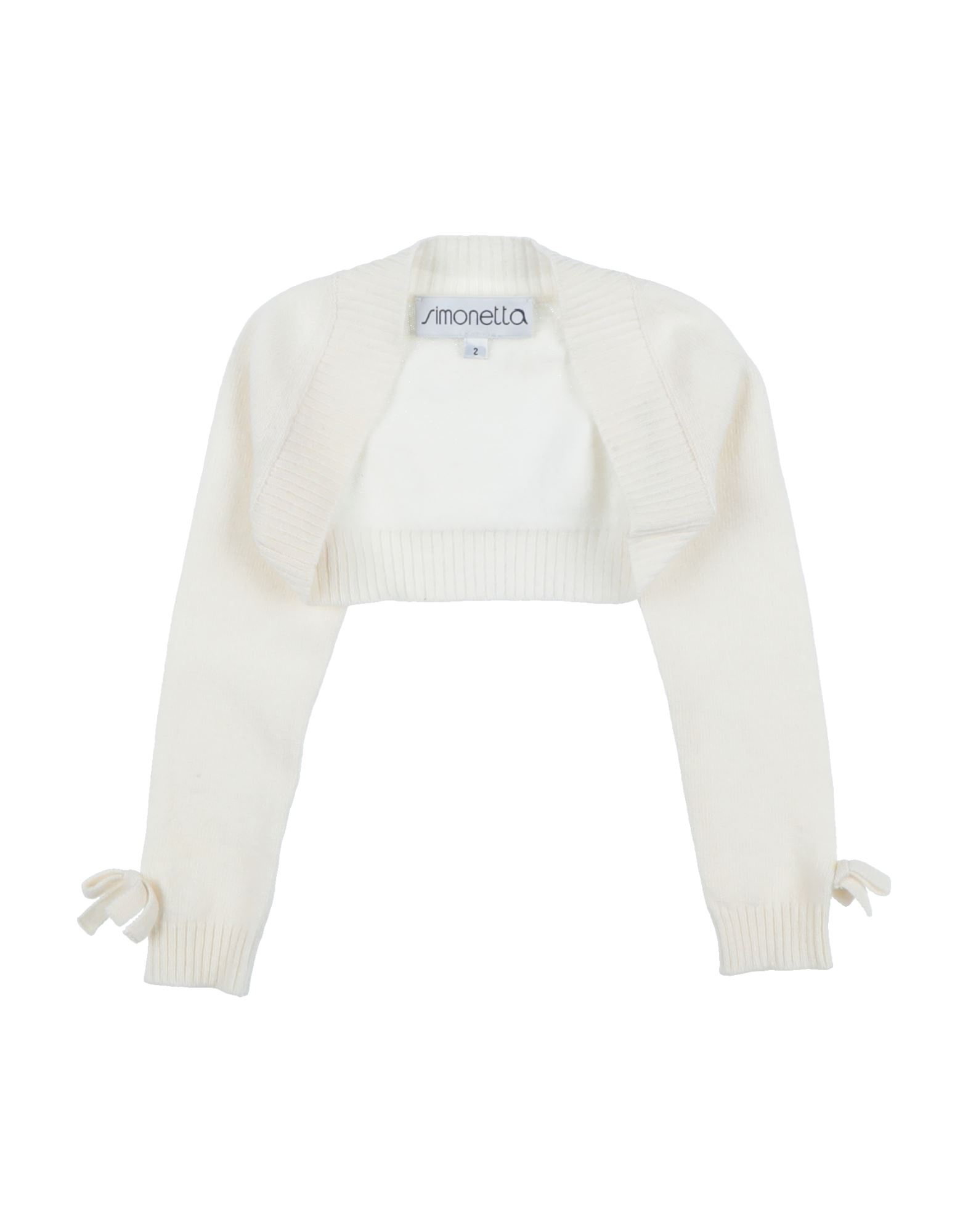 SIMONETTA Wickelpullover Kinder Elfenbein von SIMONETTA