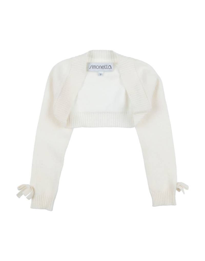 SIMONETTA Wickelpullover Kinder Elfenbein von SIMONETTA