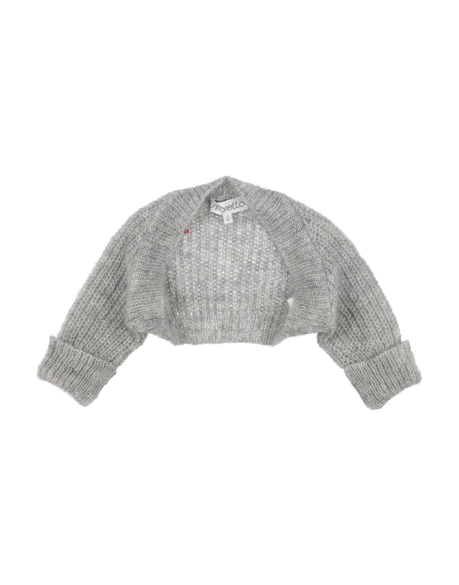 SIMONETTA Wickelpullover Kinder Grau von SIMONETTA