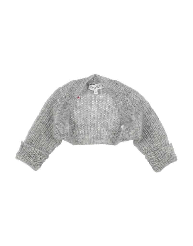 SIMONETTA Wickelpullover Kinder Grau von SIMONETTA