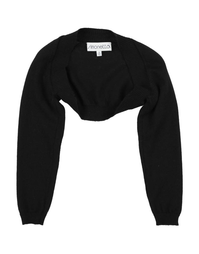 SIMONETTA Wickelpullover Kinder Schwarz von SIMONETTA