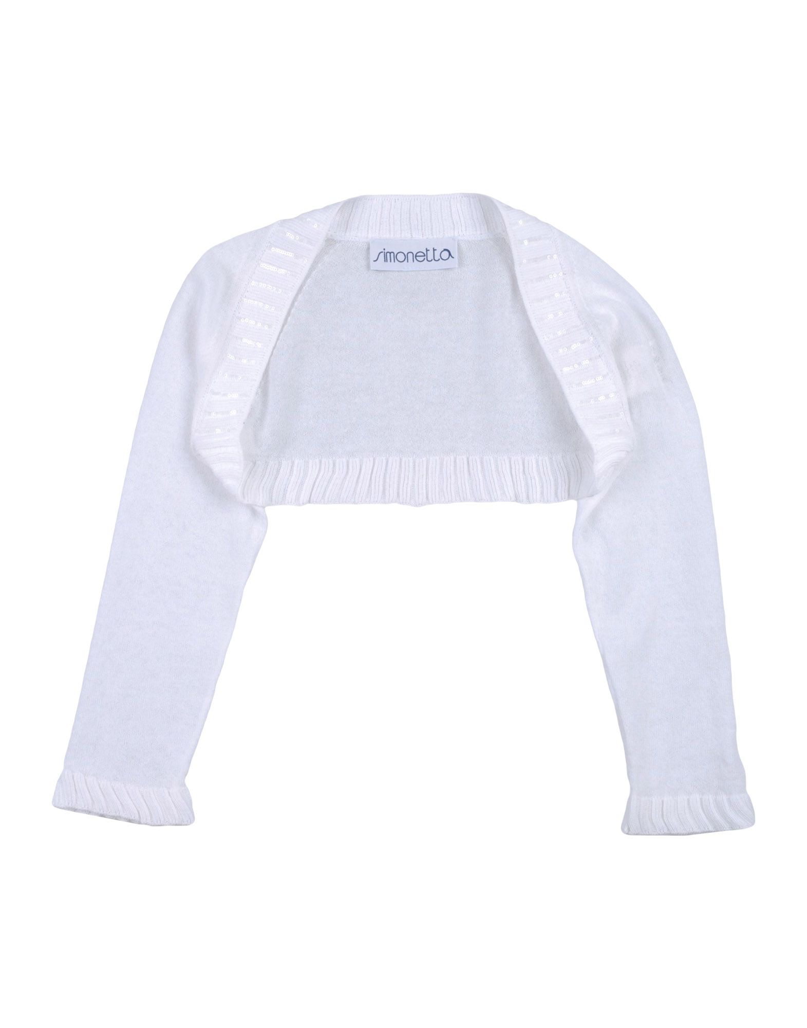 SIMONETTA Wickelpullover Kinder Weiß von SIMONETTA