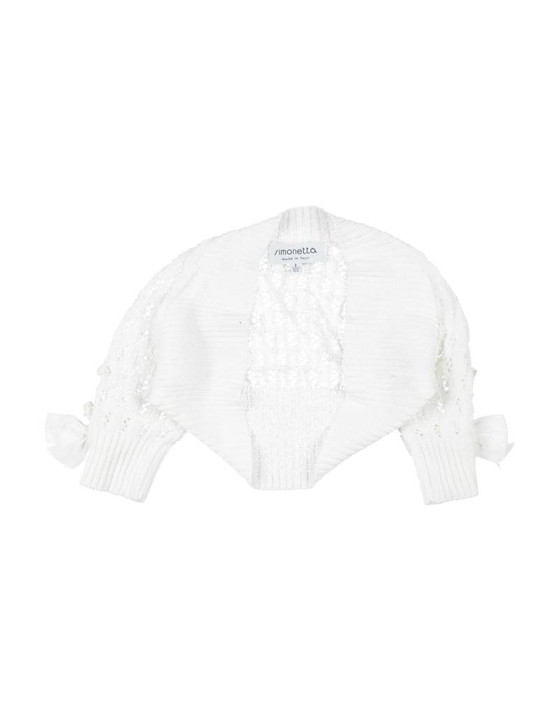 SIMONETTA Wickelpullover Kinder Weiß von SIMONETTA
