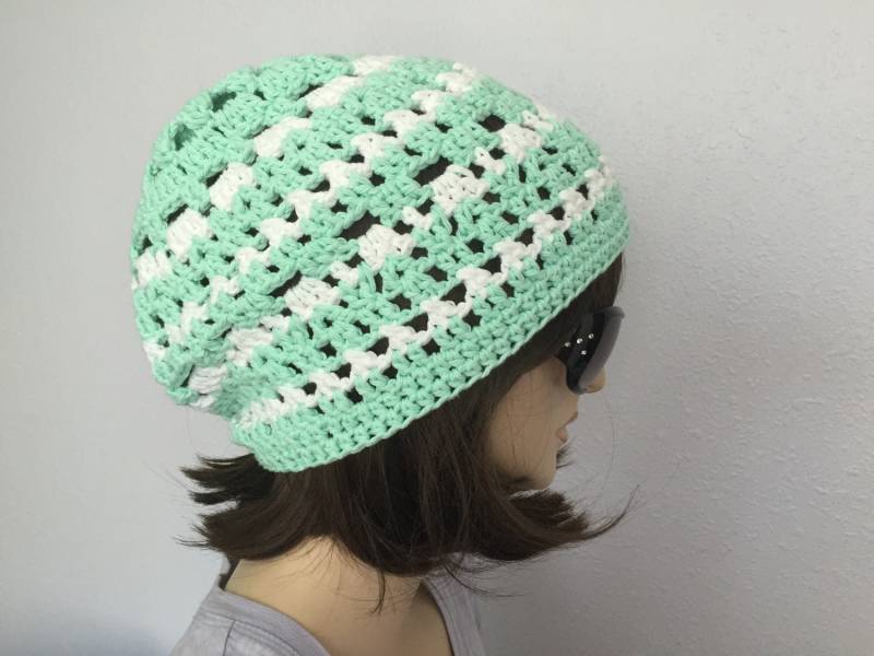 Womens Summer Croshet Hat Damen Sommer Slouchy Beanie Frühling Hut Sommermode von SIMPATICOUS