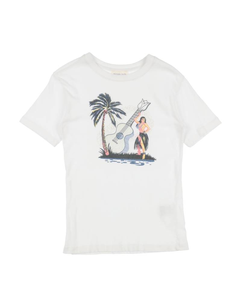 SIMPLE KIDS T-shirts Kinder Weiß von SIMPLE KIDS
