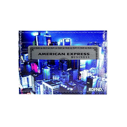 SIMPLYMDRN Skyline - RDFND Minimalistische Geldbörse - Kreditkartenetui - Coole Geldbörse für Herren - Kunstleder Dünne Brieftasche - Ultra Slim, Skyline Black, Kartenetui mit Bargeldfach von SIMPLYMDRN