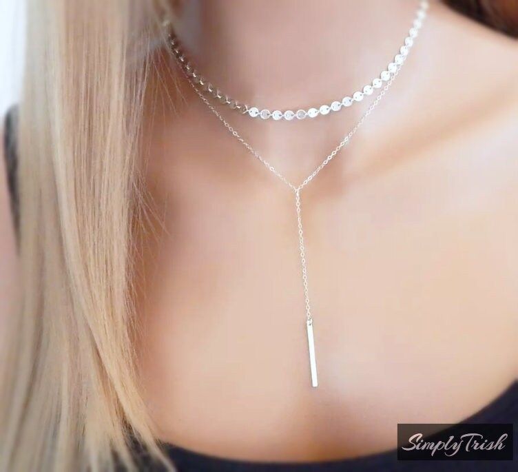 Ausgezeichnete Mode Halskette Von Simplytrish | Silber Für Frauen Und Mädchen Großes Geschenk Geburtstage, Muttertag Oder Jeden Anlass von SIMTRISH