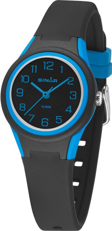 SINAR Quarzuhr XB-47-1, Armbanduhr,Kinderuhr Jungen,Mädchen,Geschenkidee, bis 10 bar wasserd. von SINAR