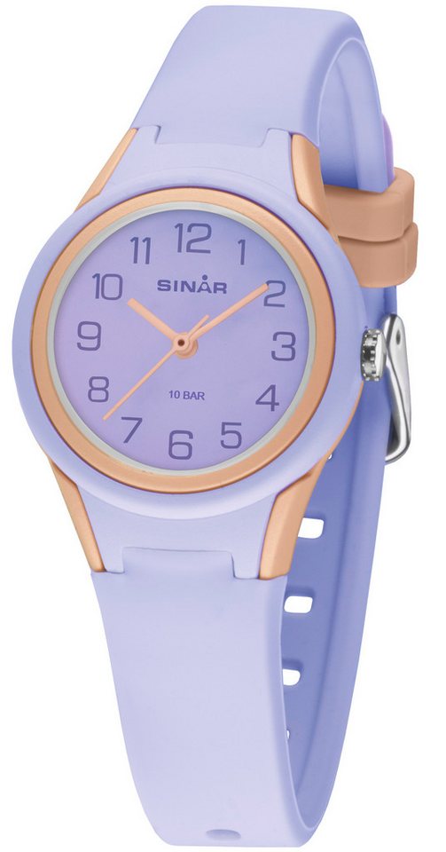SINAR Quarzuhr XB-47-17, Armbanduhr,Kinderuhr Jungen,Mädchen,Geschenkidee, bis 10 bar wasserd. von SINAR