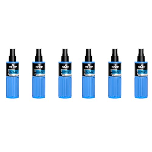 SINEP After Shave Cologne Aqua - Kühlendes Gefühl & langanhaltende Frische - knackiger maskuliner Duft - 150 ml × 6 SINEP After Shave Cologne Aqua - Kühlendes Gefühl & langanhaltende Frische - knackiger maskuliner Duft - 150 ml × 6 von SINEP