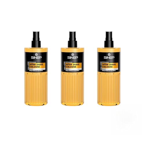 SINEP After Shave Cologne – Kühlendes Gefühl & langanhaltende Frische – maskuliner Duft für die tägliche Fellpflege, 400 ml × 3 SINEP After Shave Cologne – Kühlendes Gefühl & langanhaltende Frische – maskuliner Duft für die tägliche Fellpflege, 400 ml × 3 von SINEP