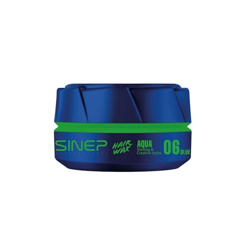SINEP Aqua Wax 6 Professionelles Haarwachs Herren 150 ml – Flexibler Halt, Parabenfrei, Natürlicher Glanz – Für Alle Haartypen SINEP Aqua Wax 6 Professionelles Haarwachs Herren 150 ml – Flexibler Halt, Parabenfrei, Natürlicher Glanz – Für Alle Haartypen von SINEP