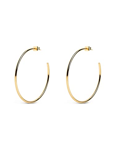 SINGULARU - Ankara Creolen. Messing mit 18 Kt Vergoldeter Beschichtung. Schmuck für Damen. von SINGULARU