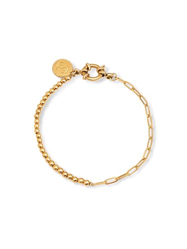 SINGULARU - Chic Pebbles Armband. Edelstahl mit 18 Kt Vergoldeter Beschichtung. Schmuck für Damen. von SINGULARU