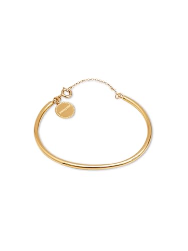 SINGULARU - Line Chain Armreif. Edelstahl mit 18 Kt Vergoldeter Beschichtung. Schmuck für Damen. von SINGULARU