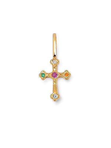 SINGULARU - Mónica Cruz Charm. Sterlingsilber mit 18 Kt Vergoldeter Beschichtung und Zirkonia. Schmuck für Damen SINGULARU - Mónica Cruz Charm. Sterlingsilber mit 18 Kt Vergoldeter Beschichtung und Zirkonia. Schmuck für Damen von SINGULARU